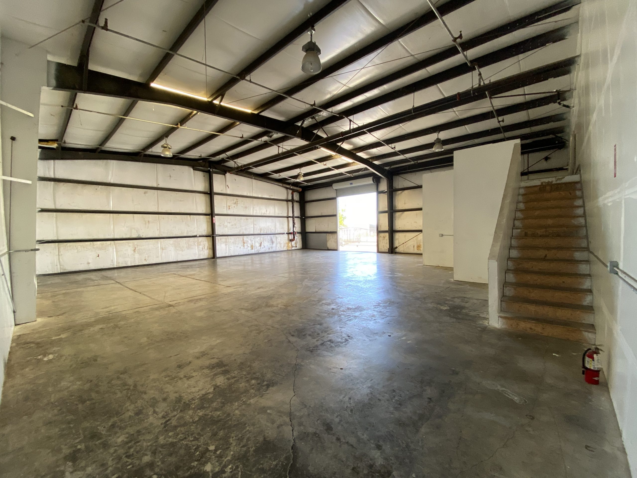 Open warehouse space